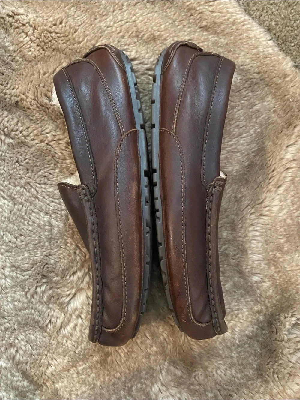 UGG soft leather